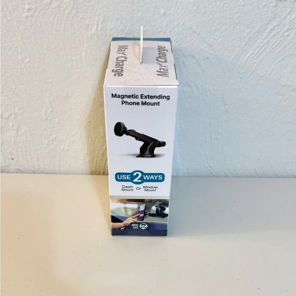 Magnetic Extending Phone Mount - Black